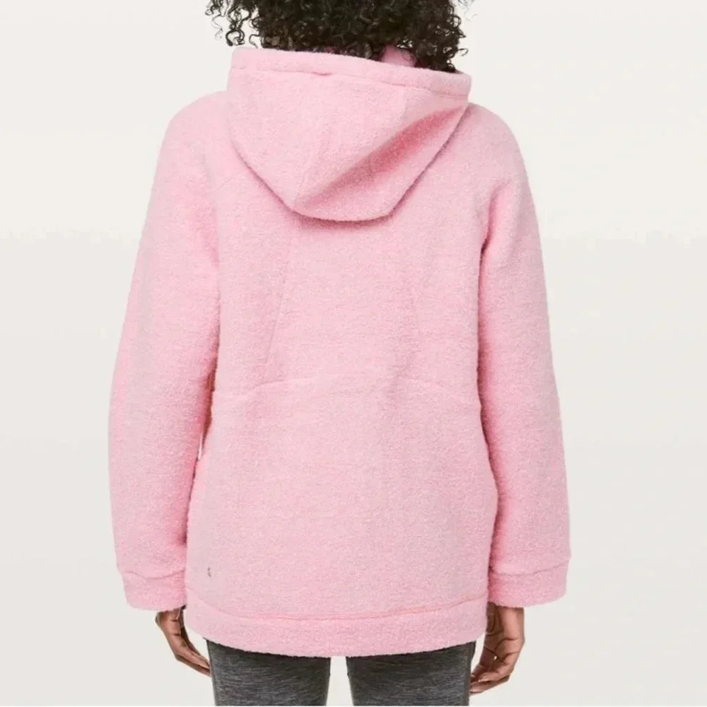 Lululemon So Sherpa Hooded Jacket Size 10 - Picture 5 of 14